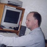 Andy in Studio 1996	
